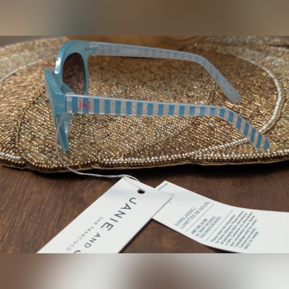 Janie and Jack Light Blue Sunglasses - Picture 2 of 3